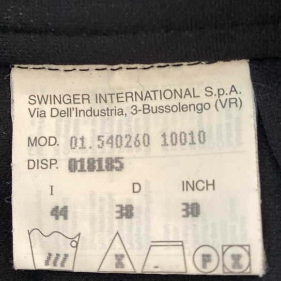 Fendi High Waist Trousers Pants Slight Flare Leg Black - Picture 5 of 11